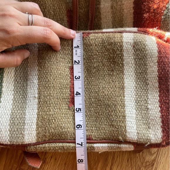 Raj | Vintage Kilim Woven Backpack - Picture 16 of 16